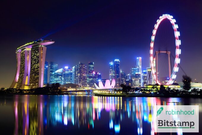 Robinhood prepares for expansion into Singapore after completing Bitstamp acquisition.