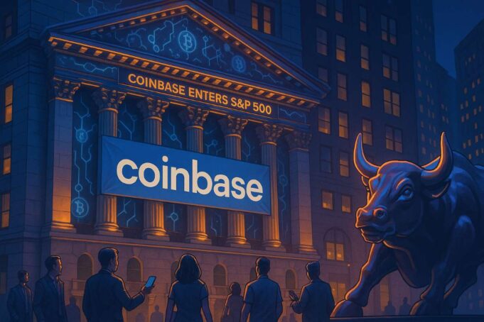 Coinbase entering S&P 500
