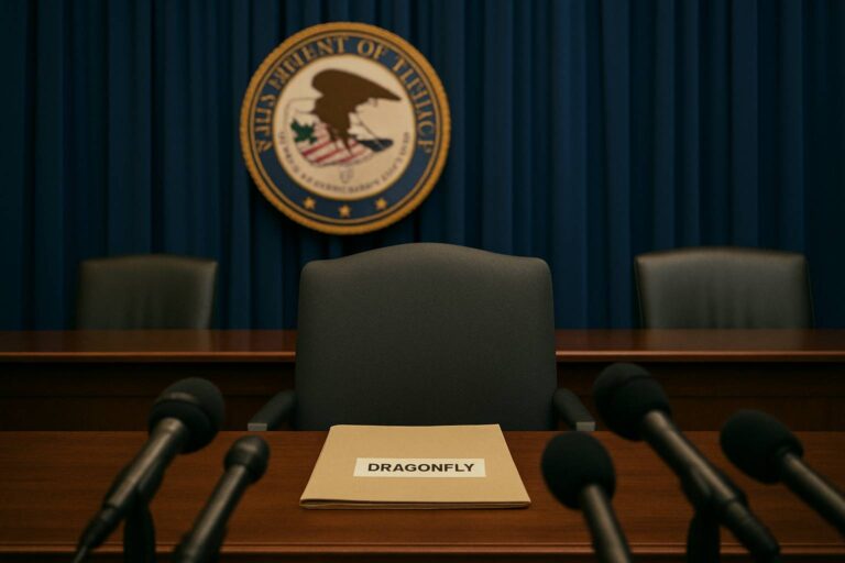 Dragonfly Dodges DOJ Heat — But the Message to Crypto VC Is Clear