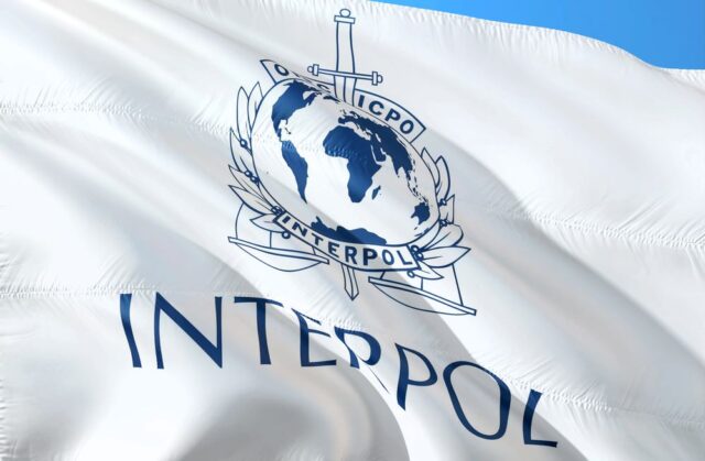 Interpol-operation-catalyst Interpol flag
