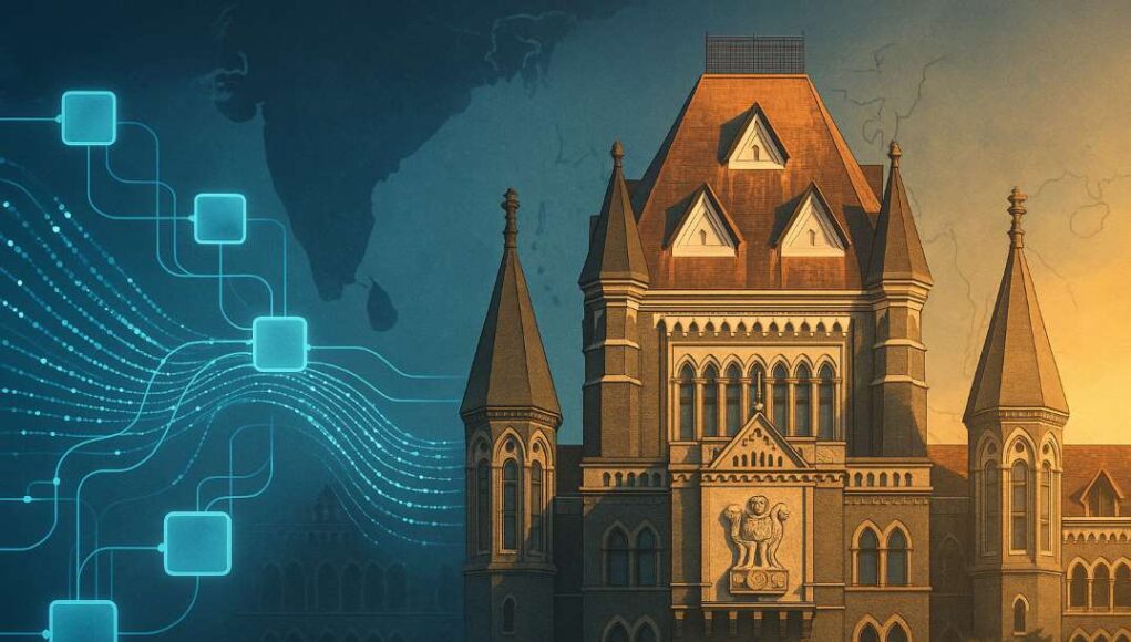 Bombay High Court illustration symbolizing the WazirX CoinSwitch court ruling and Zensui’s global legal exposure across India and Singapore.