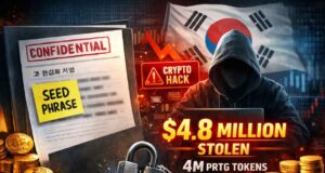 $4.8M Stolen After South Korean Tax Agency Publishes Crypto Recovery Phrase