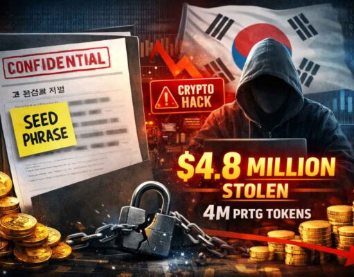 $4.8M Stolen After South Korean Tax Agency Publishes Crypto Recovery Phrase