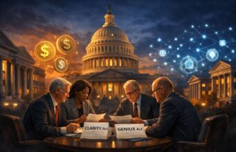 CLARITY Act Talks Resume as Senators Seek Stablecoin Yield Compromise