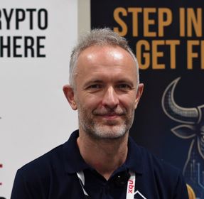 Offshore Banking & Crypto Off-Ramping: Marcin Lewandowski at NBX Warsaw | Relocatify Marcin Lewandowski representing Relocatify at NBX 2026 in Warsaw.