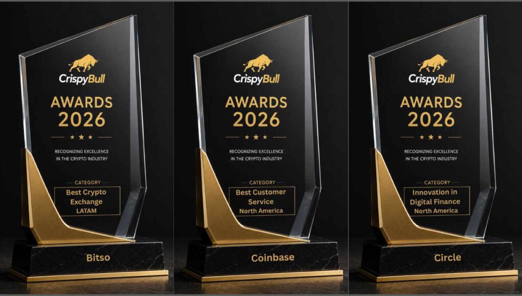 CrispyBull Awards 2026 Recognize Bitso, Coinbase and Circle with Regional Honors CrispyBull Awards 2026 recognizing Bitso, Coinbase and Circle as regional winners for crypto exchange, customer service and digital finance innovation.