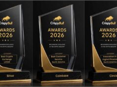 CrispyBull Awards 2026 Recognize Bitso, Coinbase and Circle with Regional Honors CrispyBull Awards 2026 recognizing Bitso, Coinbase and Circle as regional winners for crypto exchange, customer service and digital finance innovation.
