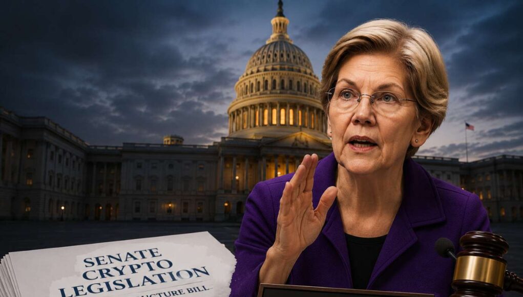 Warren Reopens Crypto Ethics Fault Line Ahead of Senate Vote