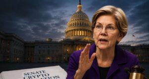 Warren Reopens Crypto Ethics Fault Line Ahead of Senate Vote