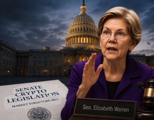 Warren Reopens Crypto Ethics Fault Line Ahead of Senate Vote
